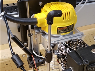 Acclaim Air Assist Nozzle with Elbow on Vertical Pipe